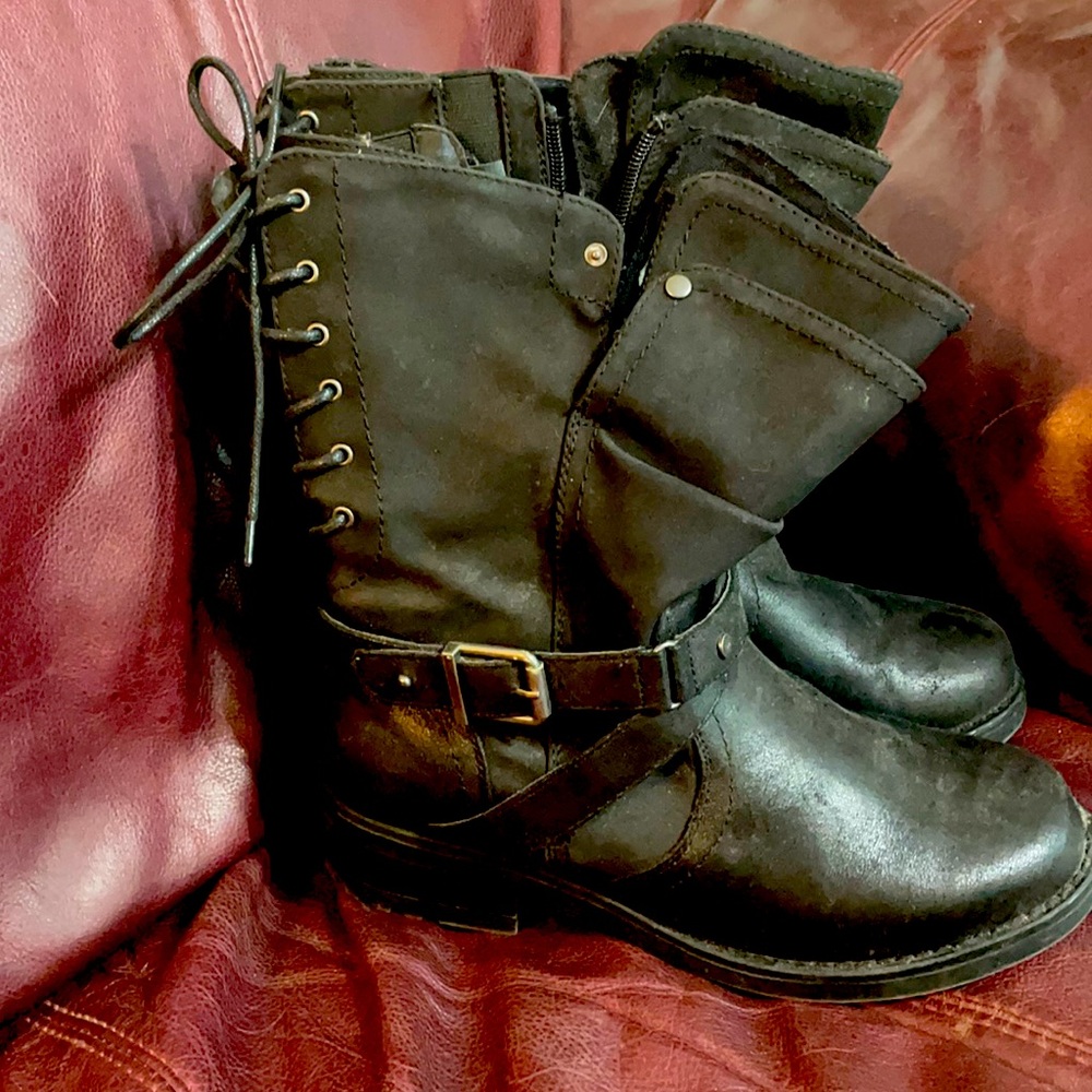 Torrid Black Boots 8w